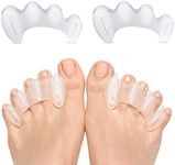 KAIDILA Toe Separators, Toe Spacers for Feet Women/Men - Bunion Corrector for Women, Toe Corrector for Toes, Bunions, Hammertoes, Hallux Valgus