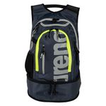 arena Fastpack 3.0 Sporty Backpack for Swimming, Sea, Gym and Sports, Water-repellent Travel Bag with Padded Shoulder Straps, Shoe and Wet Clothes Compartment, 40 litres