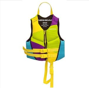 Airhead GNAR Child and Infant Kwik-Dry Neolite Flex Life Jacket, US Coast Guard Approved, Multicolour