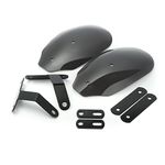 Alamor Motorcycle Hand Guards Handlebar Handguards Protecter compatible with Har-le-y Xl 883 1200 Dyn-a Roa-d King-Black