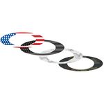 Oakley 211-006-001 Unisex-Adult Sticker Pack Small USA Flag/camo Replacement Lenses, USA, 0 mm