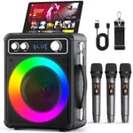 VOSOCO Karaoke Machine, Portable Bl