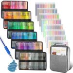 264 Pack Colored Gel Pens Set,132 Colored Gel pen with 132 Refills 100% More Ink, Include Glitter Metallic Pastel Neon Morandi Gel Pens for Adults Coloring Books Drawing Crafts Bullet Journaling
