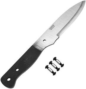 BPSKNIVES BPS Knives Blank B1 SSH - Full-Tang Blank Knife for Knifemaking - Stainless Steel 5Cr14MoV Blade - Knife Making Steel - Knife Blank - DIY Knives Making Blades