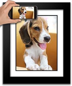 ArtDirect Custom Framed 12x14 Modern Black Wood Frame with Your Photo or Art - Upload Any Image and We Will Print and Frame it For You