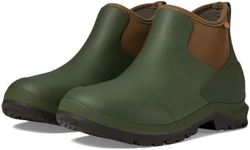 BOGS men's Sauvie Chelsea Ii Boot, Dark Green, 7