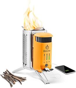 BioLite CampStove Wood Burning USB Charging Camping Stove (CampStove 2)