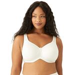 Wacoal Women's Basic Beauty Contour T-Shirt Bra, Ivory, 38G