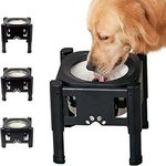 Elevated Raised Dog Water Bowl, 2.5