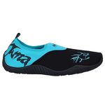 Hot Tuna Womens Aqua Water Shoes Splasher Black Turquoise 7 (40)