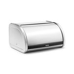 Brabantia 348907 Roll Top Bread Bin, Medium - Matt Steel