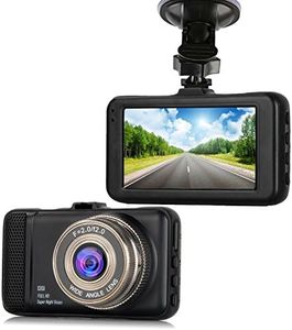 Dash Cam,EVASA 150° Wide Angle Full HD 1080P with G-Sensor,Night Vision,WDR,Loop Recording,3.0" LCD Dashboard Camera Recorder