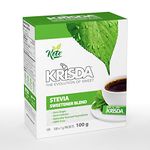 Krisda Stevia Natural Sweetener (100 Packets), 100 grams