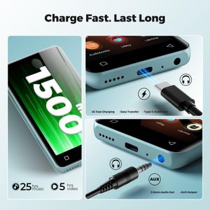 innioasis 160GB MP3 Player – Bluetooth, WiFi Music Player