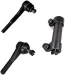 HHCM 3pc Outer Steering Drag Link + Drag Link at Pitman Arm + Drag Link Adjusting Sleeve Pitman Arm to Steering Arm ES2026R ES2027L ES362S for Chevy Blazer K10 K20 K30, for GMC Jimmy K15 K25 K35