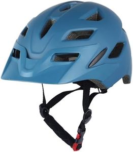 Bilaki Kids Bike Helmet, Adjustable Youth Boys Girls Helmets for Ages 3-5-8-14 Years (50-57cm), Child Helmet with Visor and LED Light, Lightweight Multi-Sport Bicycle Scooter Skate Cycling Helmets