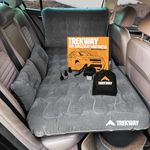 Offroading Gear SUV Backseat Inflatable Air Mattress w/Side Chambers - Car Camping Bed - for 4Runner, Outback, Forester, Cherokee, RAV4, etc. from Trekway