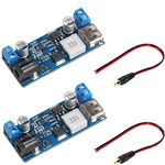 DAOKI 2Pcs 12v to 5v 5A Converter Step-Down Power Supply 24V / 12V to 5V 5A Voltage Regulator DC 9V-36V Step-Down to DC 5V-5.3V 3.5-6A Volt Transformer