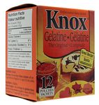 Knox The Original Unflavoured Gelatin (12 Pouches) 84g/Gélatin sans saveur Knox (12 sachets) 84g