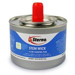 Sterno Stem Wick 6 Hour Chafing Dish Fuel - 24 per case.