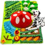 Mewoo Snuffle Mat for Dogs Large Breed, 40''x27.5'' Sniff Mat for Dogs, Dog Sniffing Mat Large Breed with Squeaky, Dog Snuffle Enrichment Puzzle Interactive Dog Toys for Boredom Large Breed Dogs