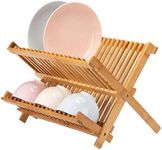 Lawei Collapsible Bamboo Dish Dryin