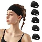 Black Workout Headbands for Women a