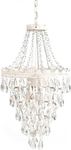 Tadpoles Pendant Chandelier, White 