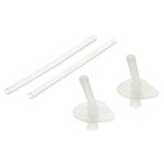 Richell Mug Straw Set S-1, ラクレシリーズ、コップでマグ用(B1308・B1104), Transparent, 4973655937945