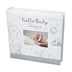 Baby First Photo Album 4x6'' 200 Photos Memo Keepsake Memories Newborn Birthday Christening White Photo Book