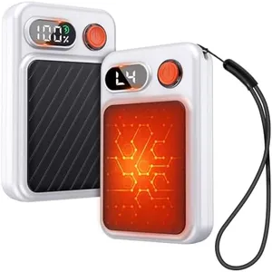 JMOSTRG Electric Hand Warmers Rechargeable 2 Pack, LED Display & 4 Heat Setting, Magnetic Rechargeable Hand Warmers for Raynauds, Arthritis, Golf, Hunting, Outdoor Work, Women Men Gifts for Christmas