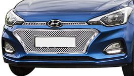 CAR SAAZ Bentley Style Front Chrome Grill for I20 Elite Type-2(2019-2020)