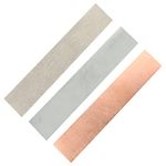 Anode Set, 1 X 6 X 0.04 Inch, Pure Nickel Anode Sheet, Pure Copper Anode Sheet and Pure Zinc Anode Sheet