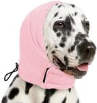AOFITEE Dog Calming Hoodie, Ear Wraps for Anxiety Relief, Noise Protection Dog Noise Cancelling Ear Muffs, Headband for Fireworks, Force Drying, Grooming, Bathing
