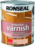 Ronseal Interior Varnish Clear Gloss 750ml