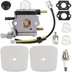 ZAMDOE Carburetor for Mantis Tiller 7222M 7222 7222E 7225 7230 7234 7240 7920 7924 2-Cycle Cultivator Engine C1U-K82 C1U-K54A C1U-27 C1U-K17 C1U-K46 for Echo TC-210 TC-210i TC-2100 HC-1500