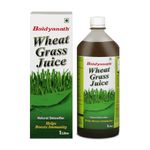 Baidyanath Wheatgrass Juice 1 Litre, Natural Detoxifier, Herbal Juice Helpful to boost Immunity, Blood Purification, Improves Digestion and Metabolism, 1000ml (Pack of 1)