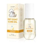 Pet Fur Care Oil - Leave-in Conditioner for Dogs & Cats - Oatmeal & Milk Soothing Care Oil, Deep Hydration, Soft Grooming & Long-Lasting Freshness, 55 ml