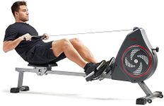 Sunny Health & Fitness Magnetic Rowing Machine with Optional SunnyFit App and Smart Bluetooth Connectivity