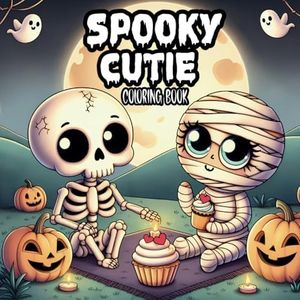 Spooky Cutie Coloring Book: A Unique Blend of Creepy and Adorable Creatures, Comfy and Cozy Designs, and Hygge-Inspired Scenes for Stress Relief and Relaxation