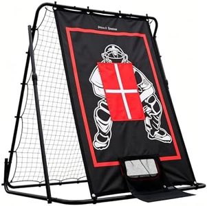 2-in-1 Baseball Pitching and Rebounder Net, with Zone – Pitchback Trainer for Throwing, Fielding, and Practice Drills