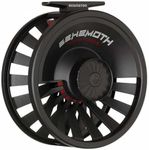 Redington Behemoth Fly Fishing Reel, Multipurpose Fly Reel for Freshwater and Saltwater, Large Arbor and Adjustable Drag, Black, 5/6