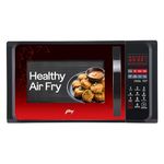 Godrej 23 L Convection Microwave Oven With Stainless Steel Cavity, Digital Display and 205 Instacook Receipes (GME 523 CF1 RM, Floral Black)