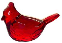 Ganz Red Acrylic Cardinal Figurine (ACRYX-02) by Ganz