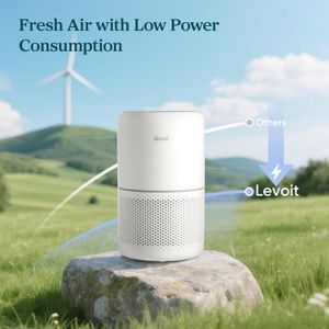 Levoit Smart HEPA Air Purifier – Home & Bedroom, 10-Inch