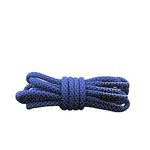 GxxBxx Sport Round Shoe Laces reflective 31 inch~63 inch [9 Different Lengths 6 Colors] (39 inch/100cm, Blue)