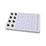 USB MIDI Controller MIDI Controller Strike Pad Portable with 16 Backlit Drum Pad MIDI Pad Controller for Beginner Performance