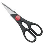 ZWILLING Twin Heavy Duty Stainless Steel Multi-Purpose Kitchen Shear- Black, Kitchen Scissors for Chicken Fish Meat Vegetables