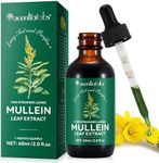 Mullein Drops for Lungs, Organic Mu