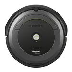 iRobot Roomba 681 Bagless Robotic Vacuum, Black, Li-Ion, Auto, Spot, Carpet, Linoleum, Tiles, 1.5 hours, HEPA, 0.6 liters, Application Control, ROBOTIC_VACUUM_CLEANER